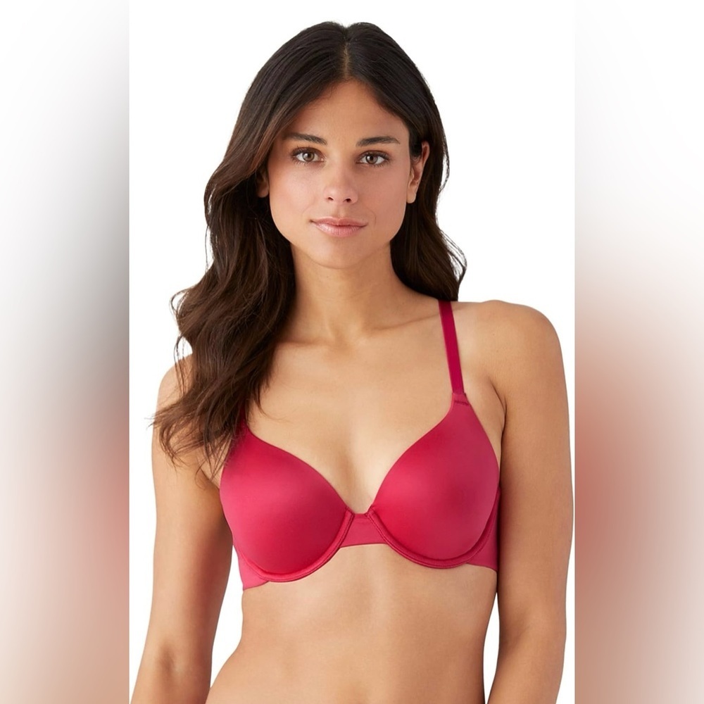 NWT b.tempt'd Women's Future Foundation Convertible T-Shirt Bra, red 30DD